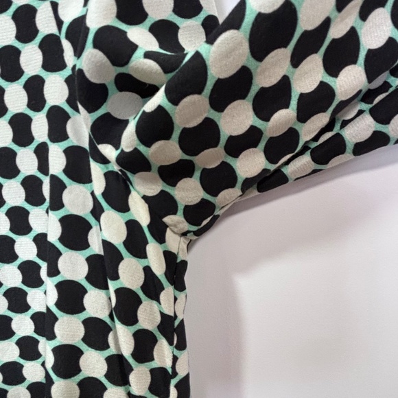 Kate Spade Kassia shift dress silk blend geo dot print size XS - Picture 7 of 16
